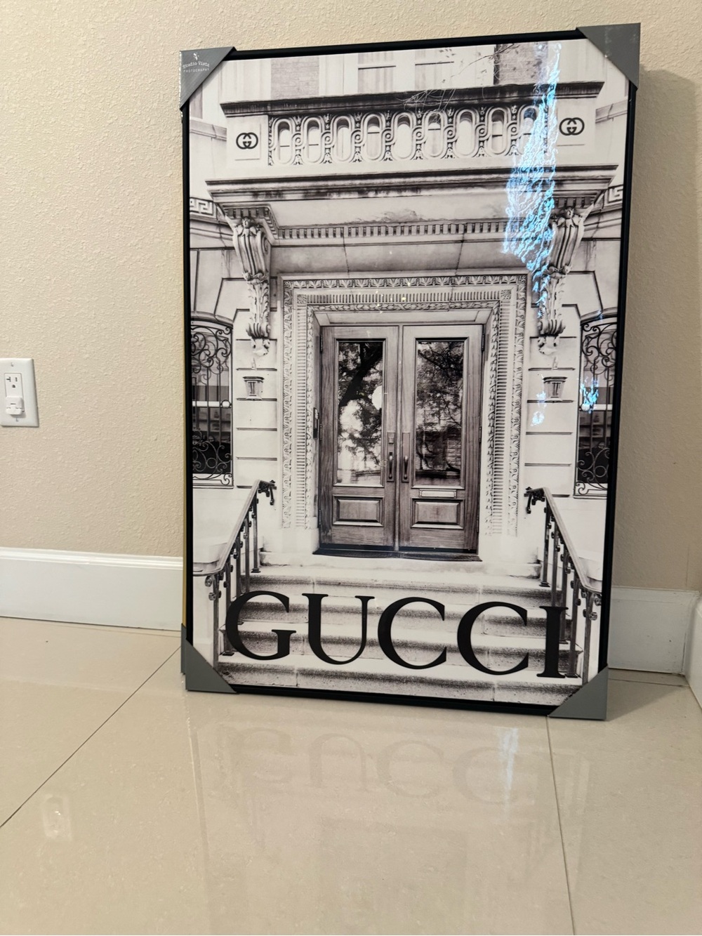 Monochrome Black and White Architectural Print